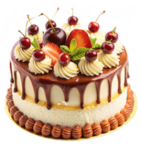 Spider Vanila Cake